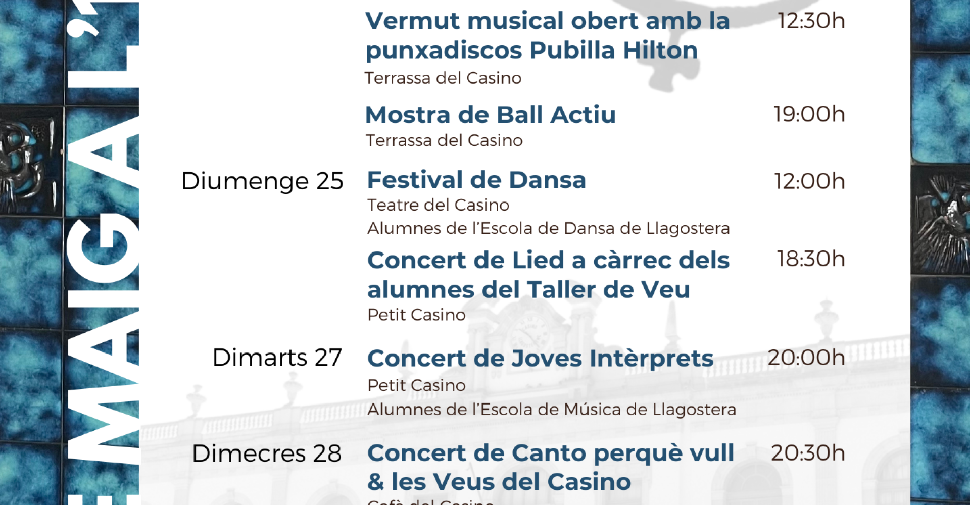 CARTELLS SETMANA OBERTA